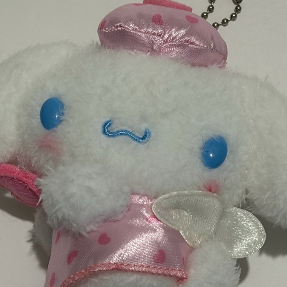 Sanrio Cinnamoroll Dreaming Angel Plush Keychain - Picture 2 of 4